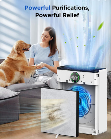 MOOKA PR1 timer and child lock for safe, customizable use.