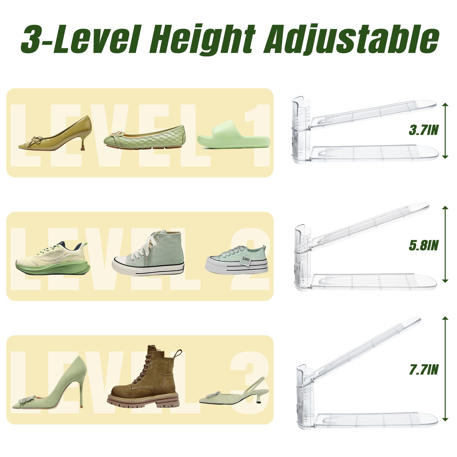 MOOKNAT thickened 27.5 cm slot design holds wider footwear securely