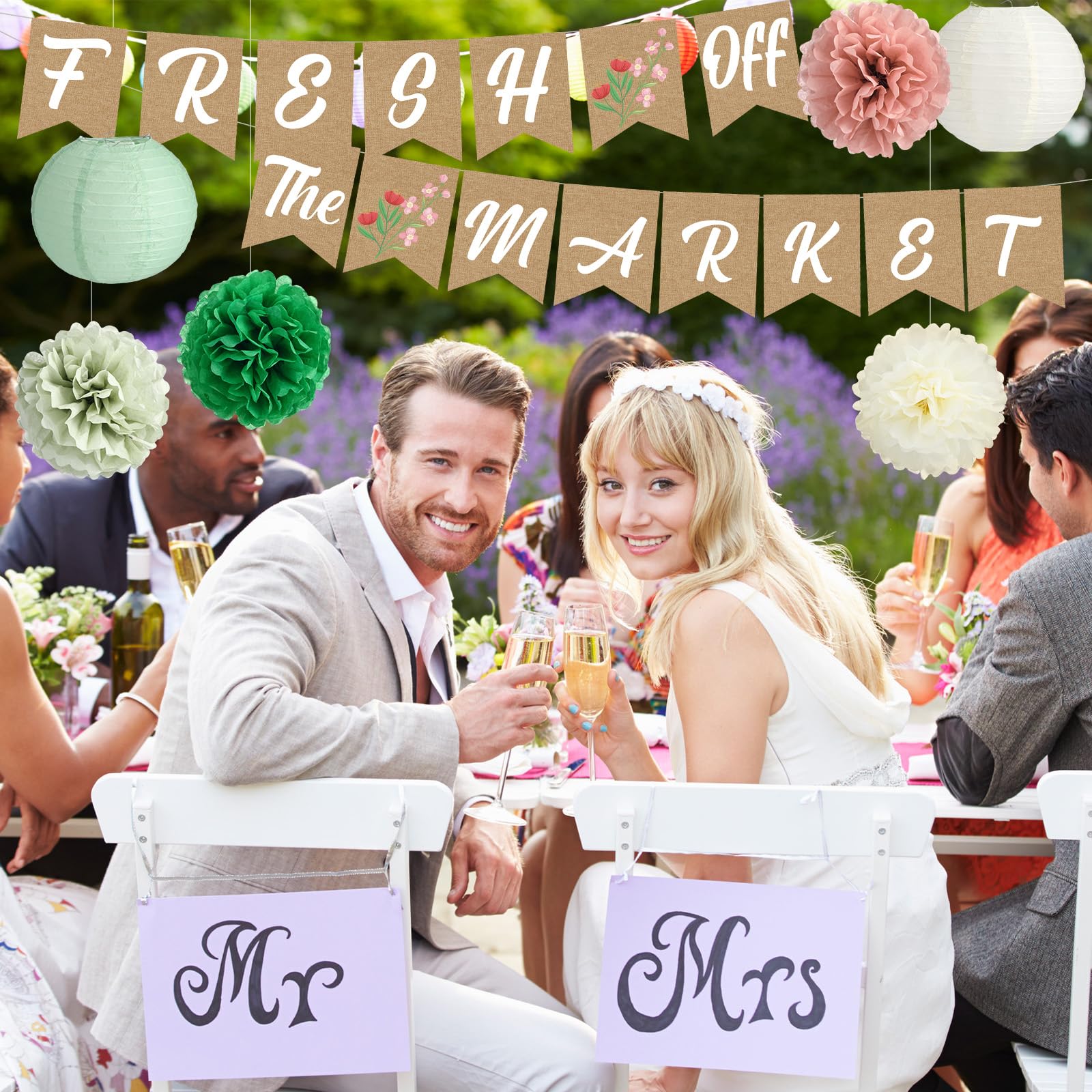 Mooliwe photobooth backdrop set for memorable party photos.
