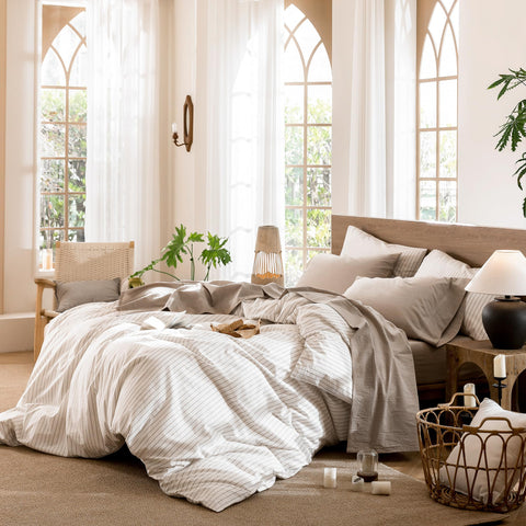 MooMee pillowcase pair designed for smooth sleep and easy care