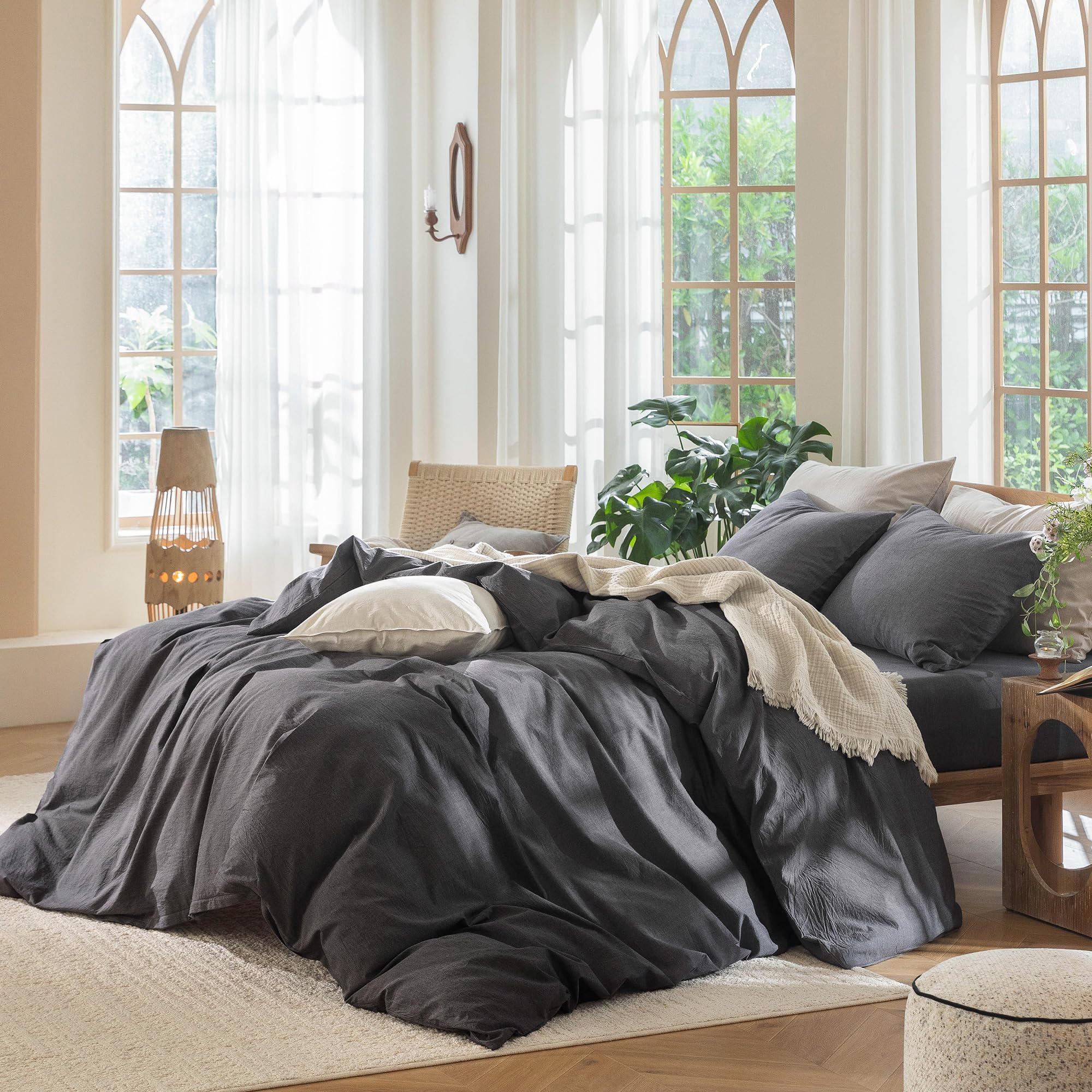 MooMee pillowcases with envelope closure provide tidy, secure pillow finish.