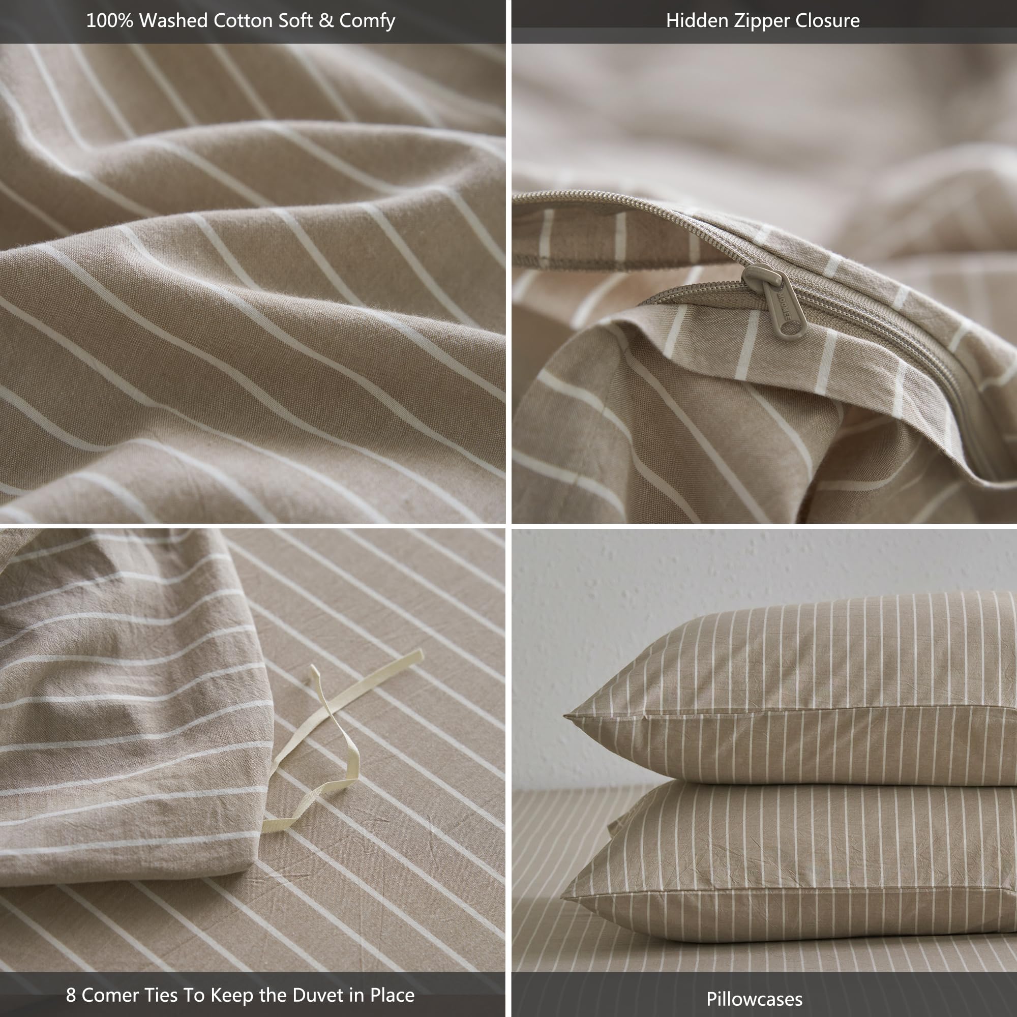 MooMee easy-care fabric is machine washable for busy homes