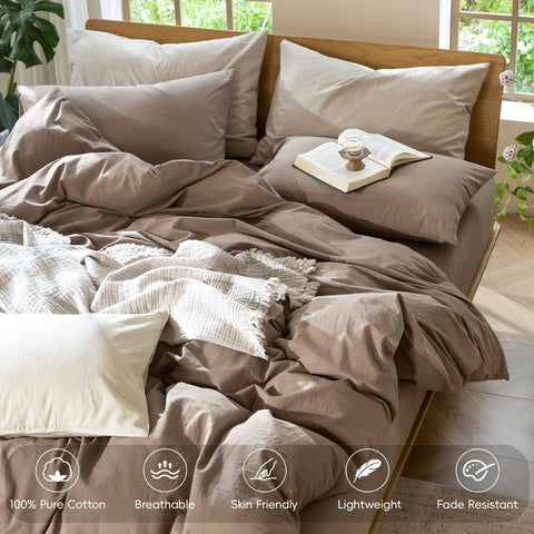 MooMee hidden-zip duvet closure keeps insert secure