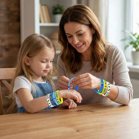Moon Boat bulk bracelets for schools, fundraisers, and giveaways