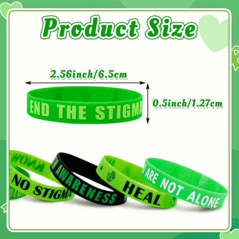 Moon Boat know science no stigma message bracelet promotes awareness.