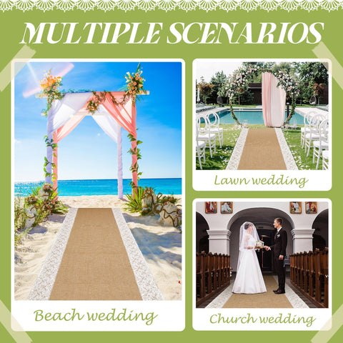 Moonoom 36-inch wide aisle rug supports a steady procession.