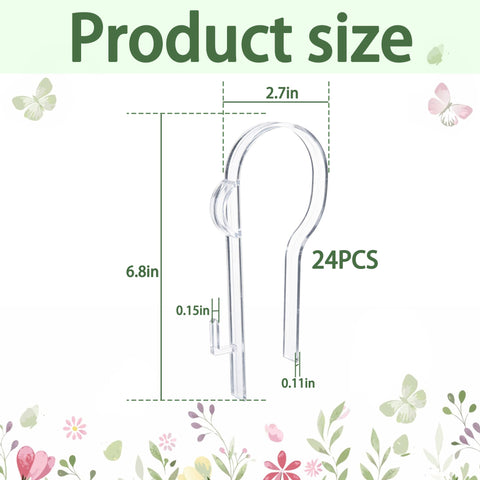 Moonoom aisle-decor clip keeps garlands neatly in place along rows
