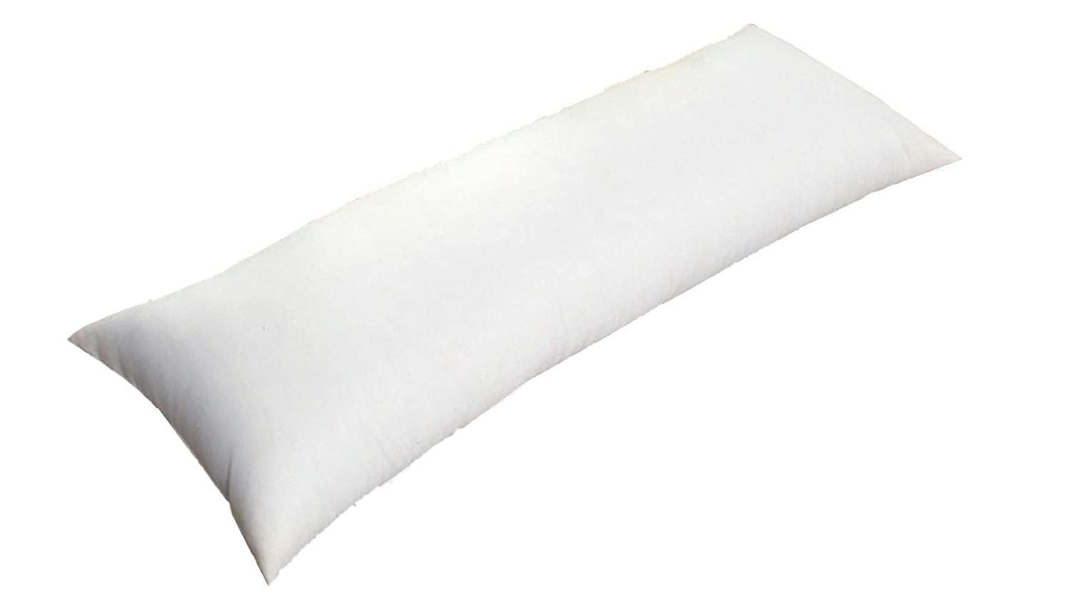 MoonRest 14x30 pillow insert stitching detail shows reinforced seams for lasting fluff