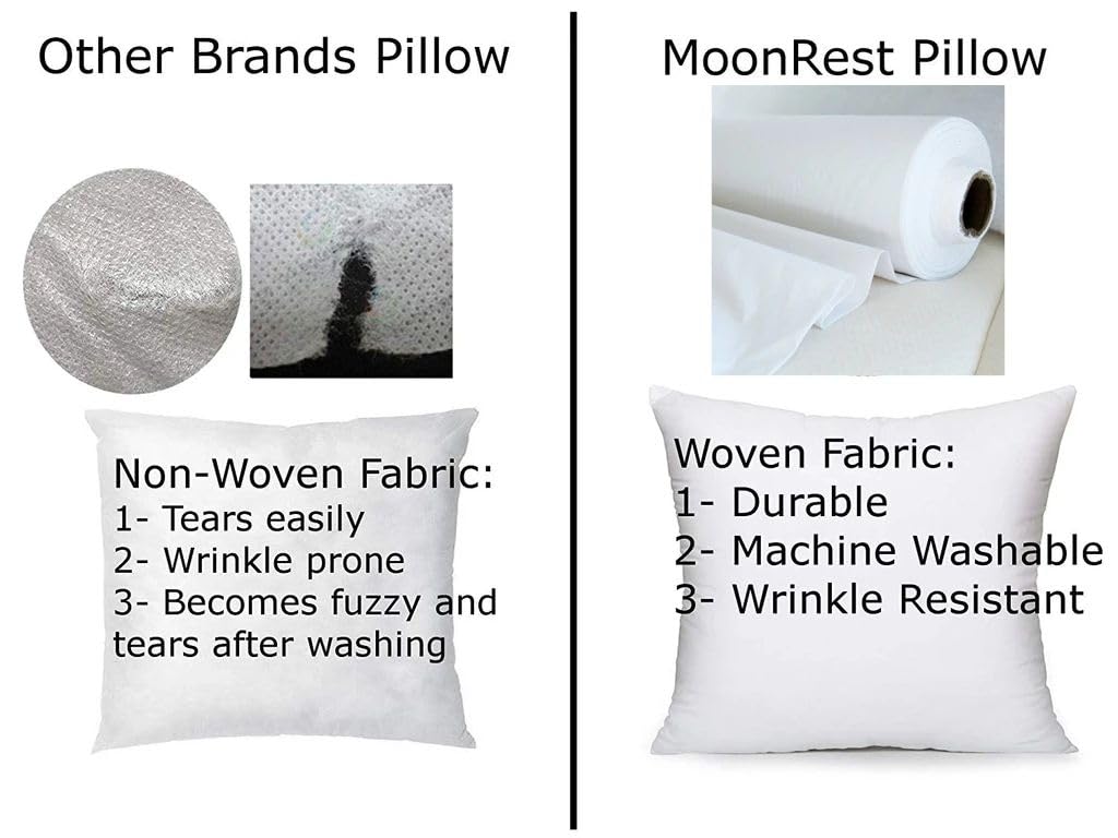 MoonRest care tips showing tennis ball drying for extra loft