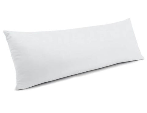 MoonRest premium lumbar pillow insert on a sofa showing soft fabric