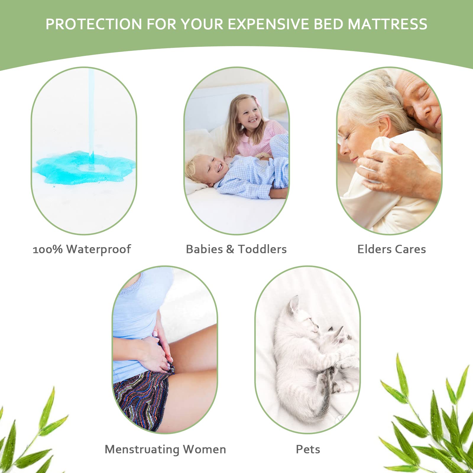 Moonsea 14-inch deep-pocket twin cover fits securely.