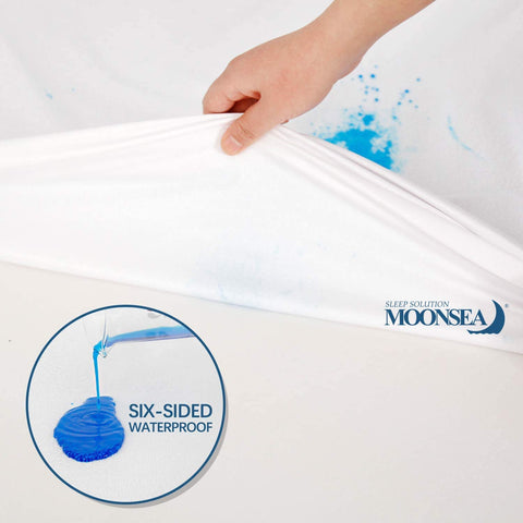Moonsea-76x80-king-fit accurately matches standard king beds.