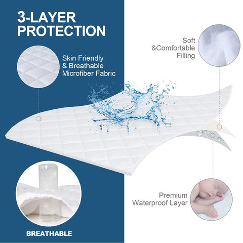 Moonsea breathable down-alternative fill promotes airflow for comfortable rest.