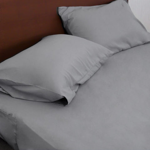 Moonsea easy-care microfiber resists wrinkling and cleans easily.