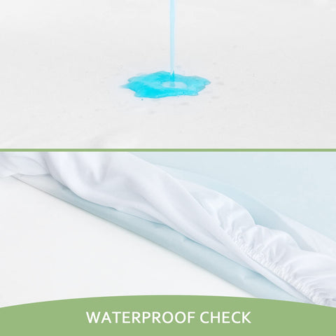 Moonsea kids twin protector in breathable cover for a fresh night.