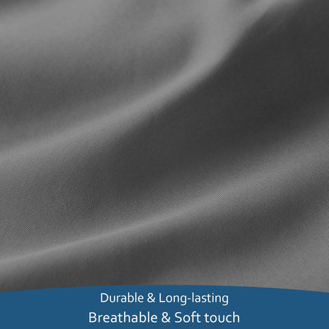 Moonsea pintuck edge detail adds texture to the top sheet.