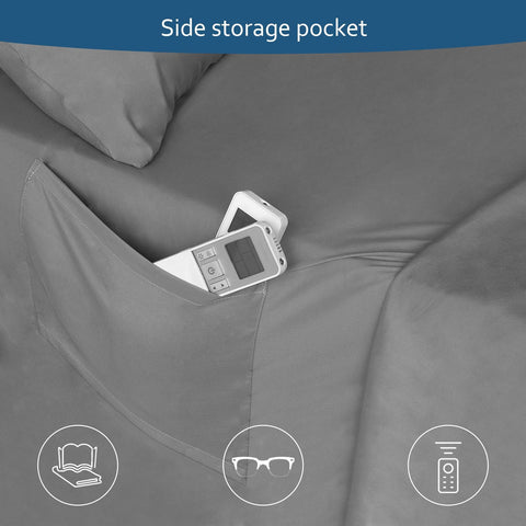 Moonsea 20x30 pillowcases show soft microfiber and durable stitching.