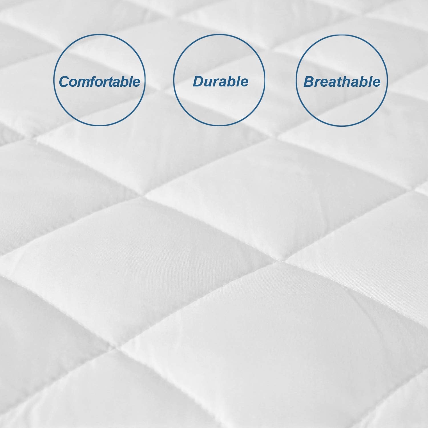 Moonsea microfiber top absorbs moisture for quick spill cleanup
