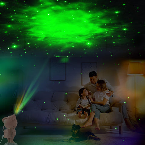 Mooyran gift-ready pink astronaut projector for teen birthdays or holidays.