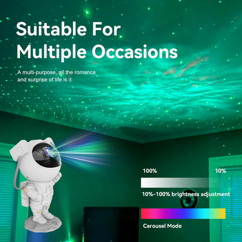 Mooyran Star Projector Timer auto-off after bedtime, for convenient use.