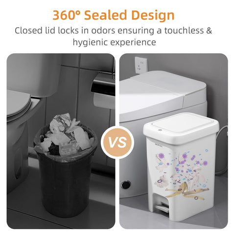 MOPALL BPA-free plastic that is easy to clean and durable.