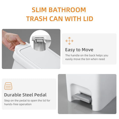 MOPALL lid seals odors to keep rooms fresh.