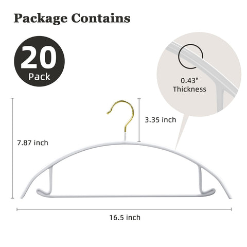 MOPALL dry-wet double-use hangers suitable for damp garments.
