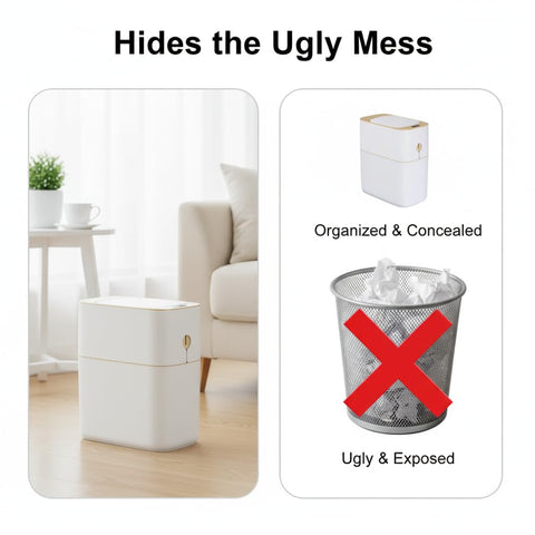 MOPALL odor-sealing lid helps contain smells and keeps spaces smelling fresh