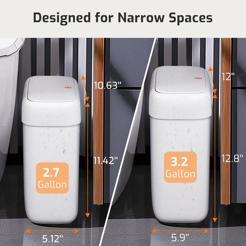 MOPALL pet-proof trash bin prevents pets from tipping and rummaging.