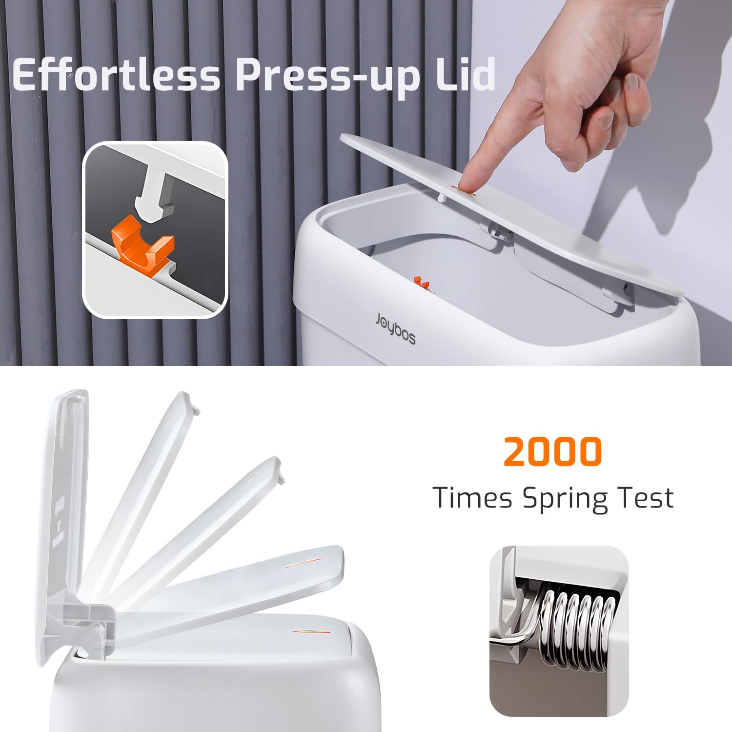 MOPALL slim-space trash can sits between vanity and toilet for organized rooms.