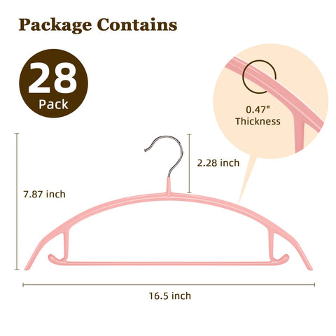 MOPALL versatile hanger suits dresses, suits, and coats for all ages.