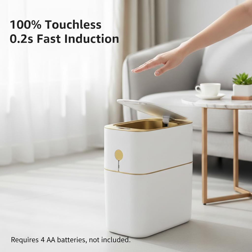 MOPALL white and gold finish adds sleek style to bathrooms and offices