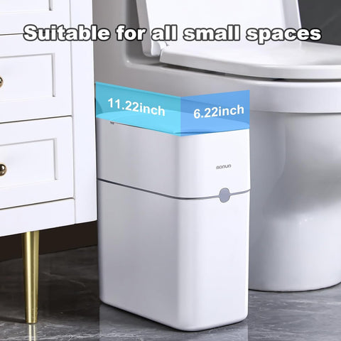 MOPUP silent lid with air-damping for quiet nighttime use.
