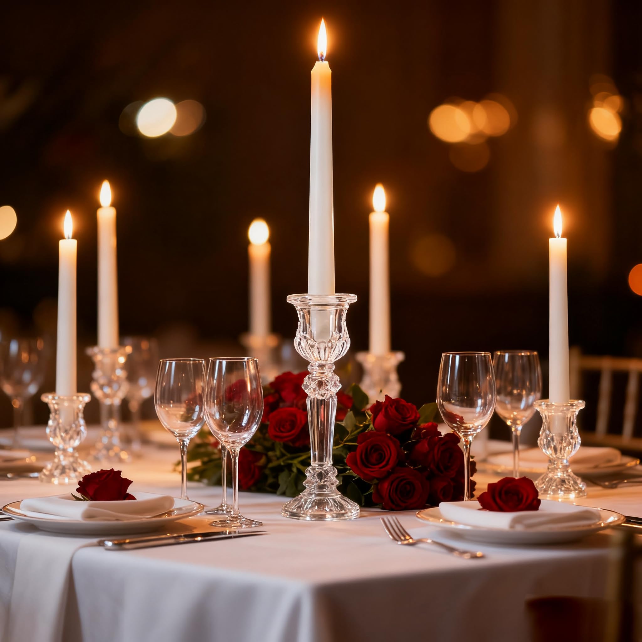 MOQRUAO 48-piece bulk set supports large wedding and event styling.