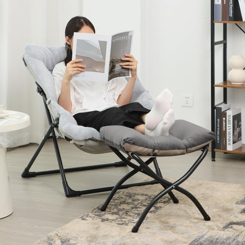 Mordchil HF collapsible footrest provides quick extra seating