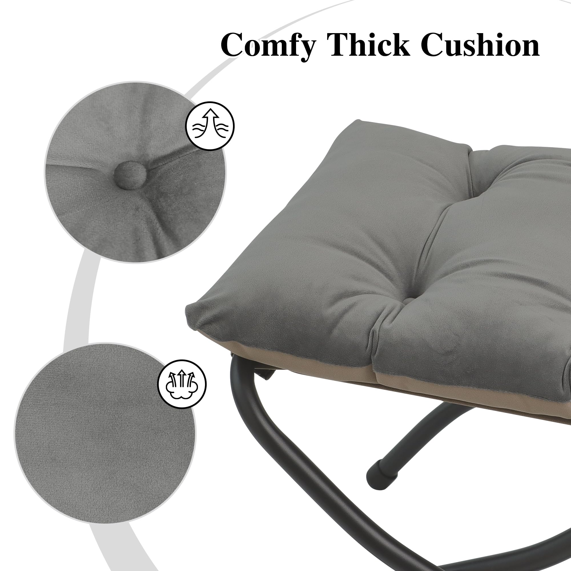 Mordchil HF removable cushion with Velcro attachment for easy cleaning
