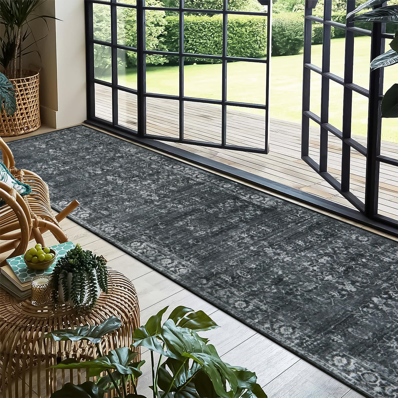 Morebes low-pile design passes under doors smoothly