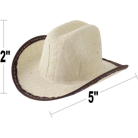More Fiesta beige hats, 5-inch wide, ideal for fiestas