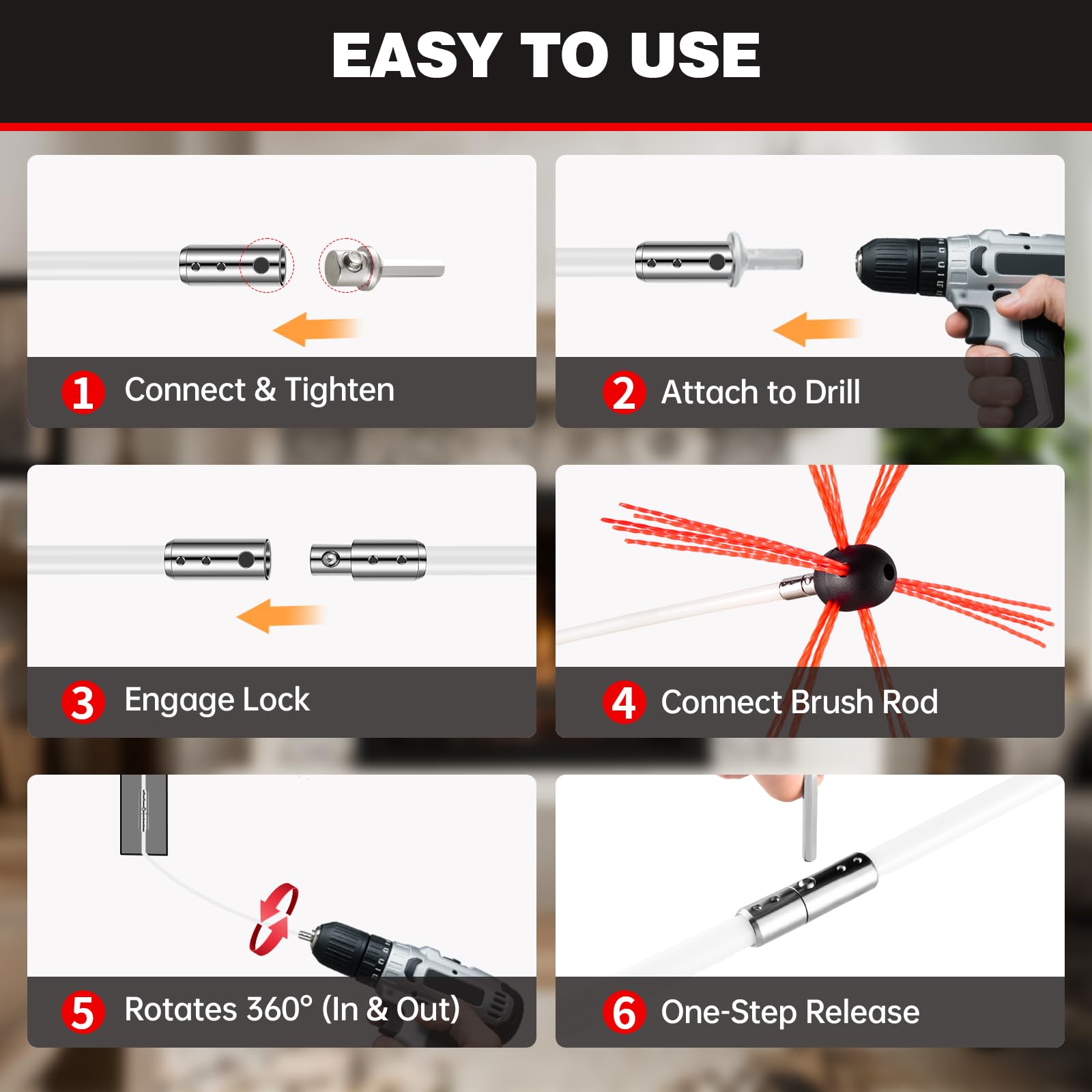 Morinoli complete kit includes a plastic sheet and collection bag for easy cleanup.