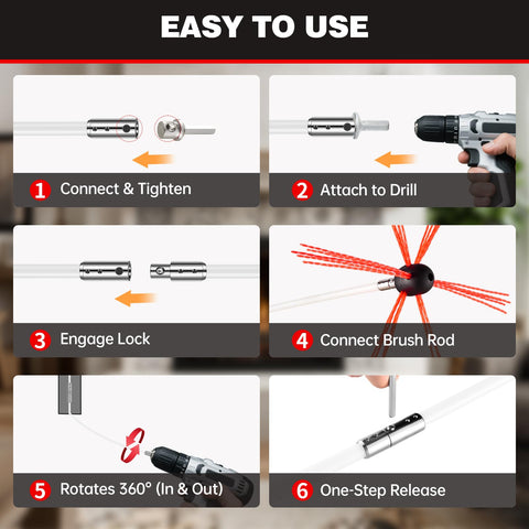 Morinoli complete kit includes a plastic sheet and collection bag for easy cleanup.