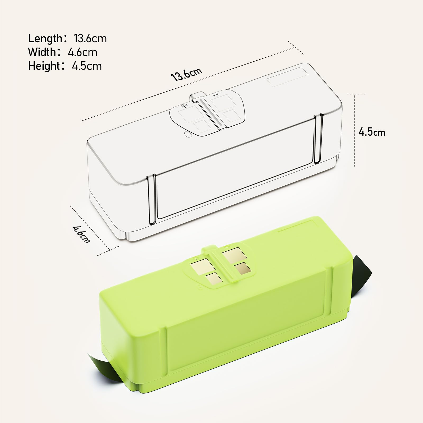 Morpilot 14.4V battery-pack packaging and safe handling highlights