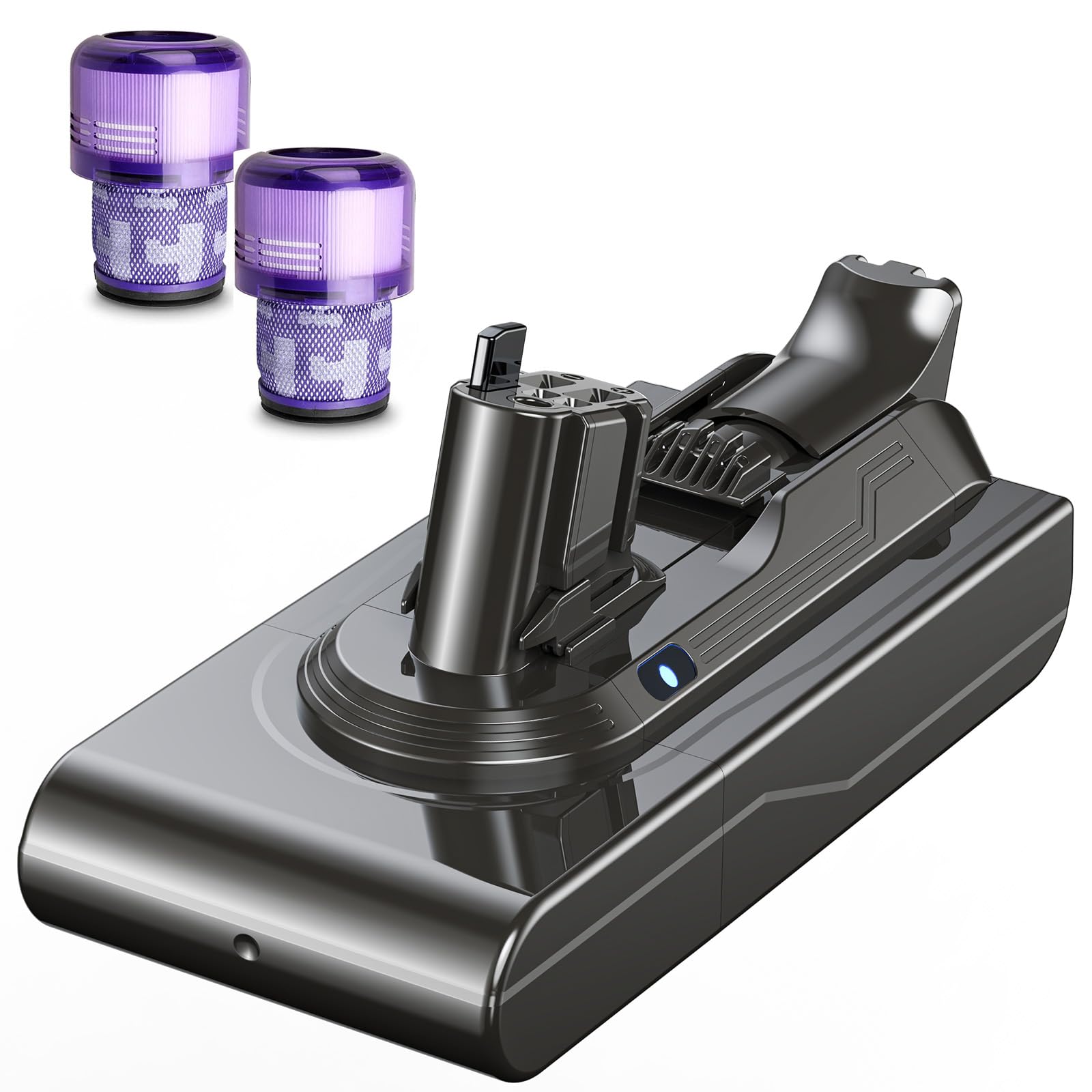 Morpilot 7000mAh battery for V11 extends runtime during home cleaning.