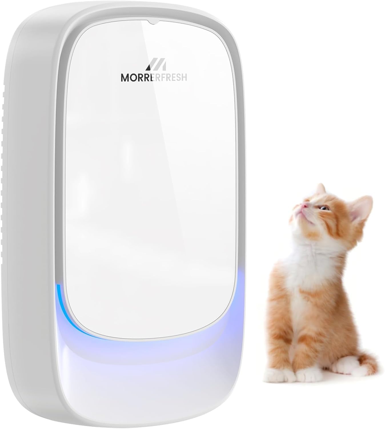 Morrerfresh Air Ionizers front view showing compact plug-in design for home use