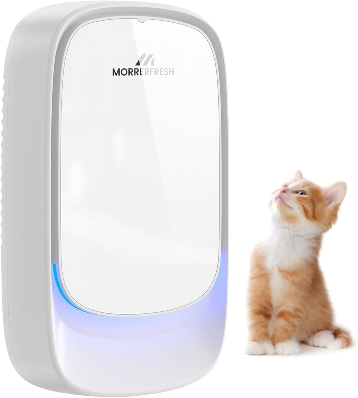 Morrerfresh Air Ionizers front view showing compact plug-in design for home use