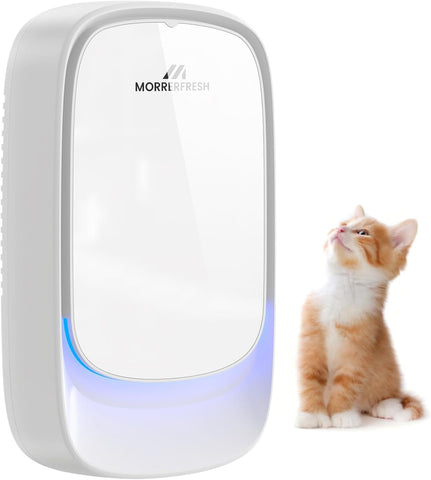 Morrerfresh Air Ionizers front view showing compact plug-in design for home use