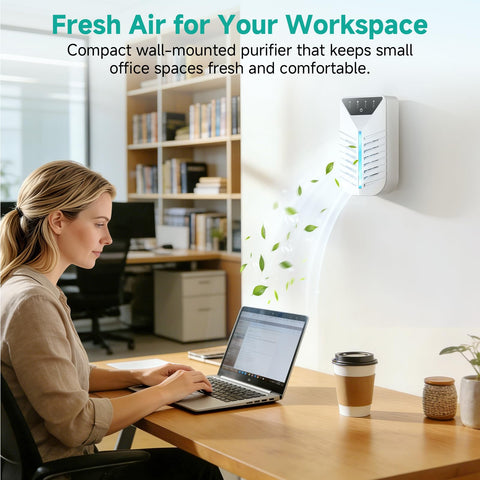 Morrerfresh negative-ion-generator provides subtle air freshness with quiet operation.