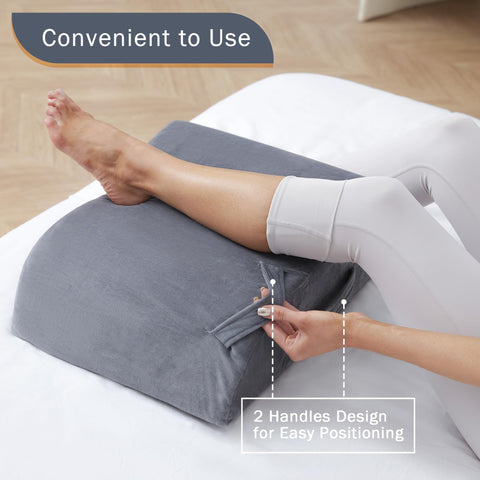 MORTGO post-surgery use scenario with elevated leg position