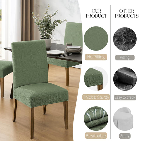 MOSAYT banquet chair cover protects surfaces during weddings and events.