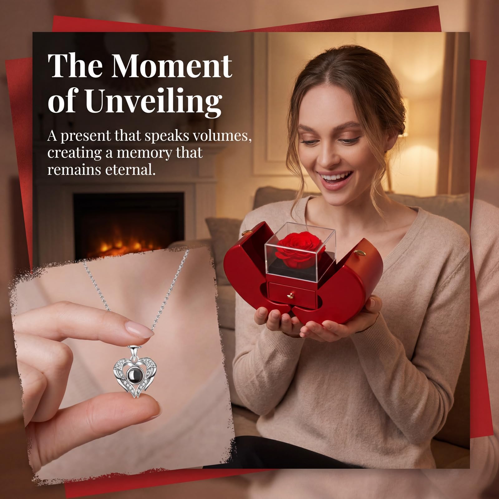 Versatile Moshen gift for Valentine’s, anniversaries, or birthdays.