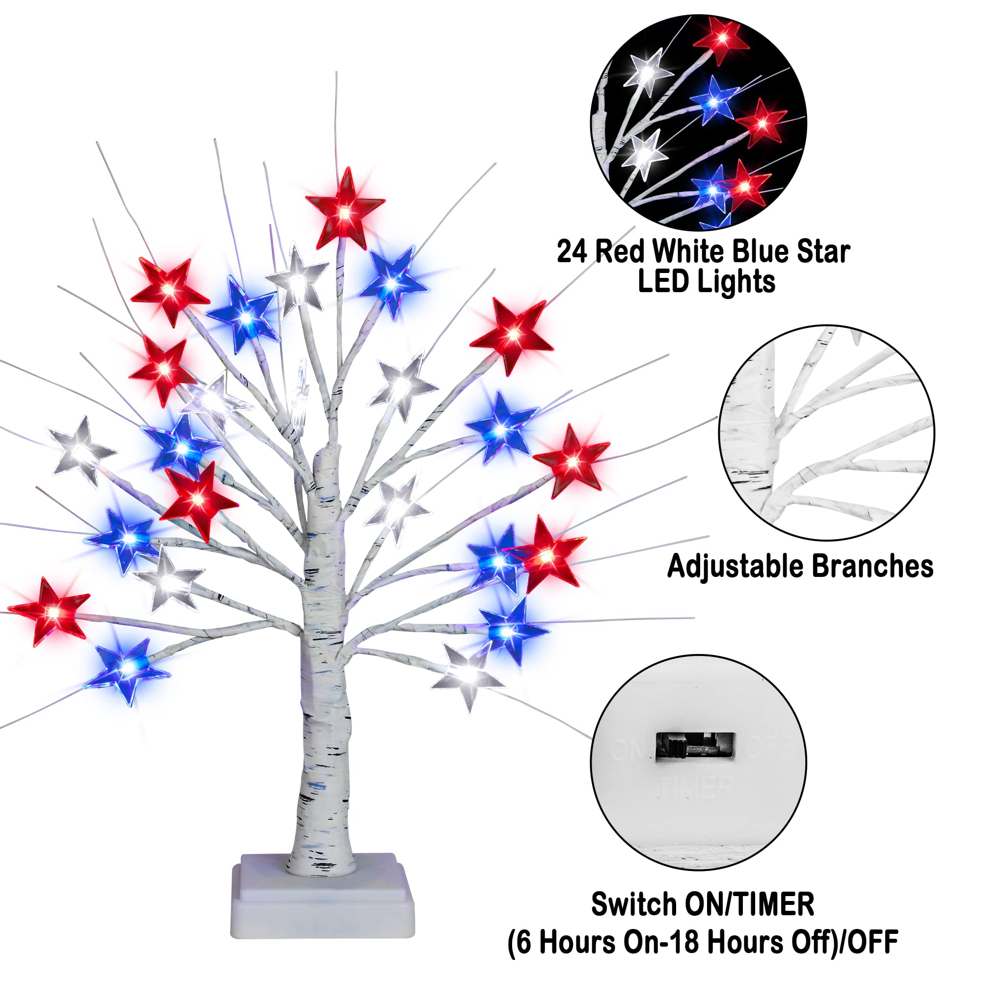 Mosoan USB and battery powered lights for flexible indoor decorating